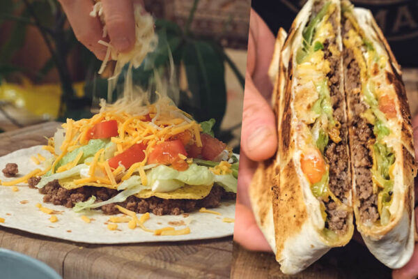 Chipotle Spicy Crunchwrap Supreme recipe